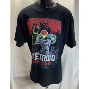 Metroid Dread T Shirt Nintendo Switch GameStop Video Game XL